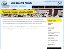 Tablet Screenshot of emergency.nhcgov.com